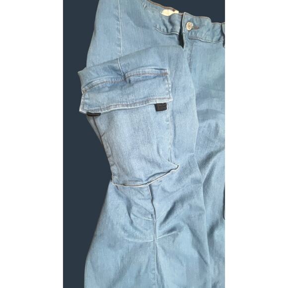 Labijou Cargo Jeans Cargo Light Color Denim Large Jrs - Picture 5 of 14